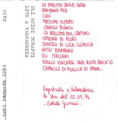 a132 gli acidi tonanti: live a valmadrera 1994 a132 gli acidi tonanti: live a valmadrera 1994